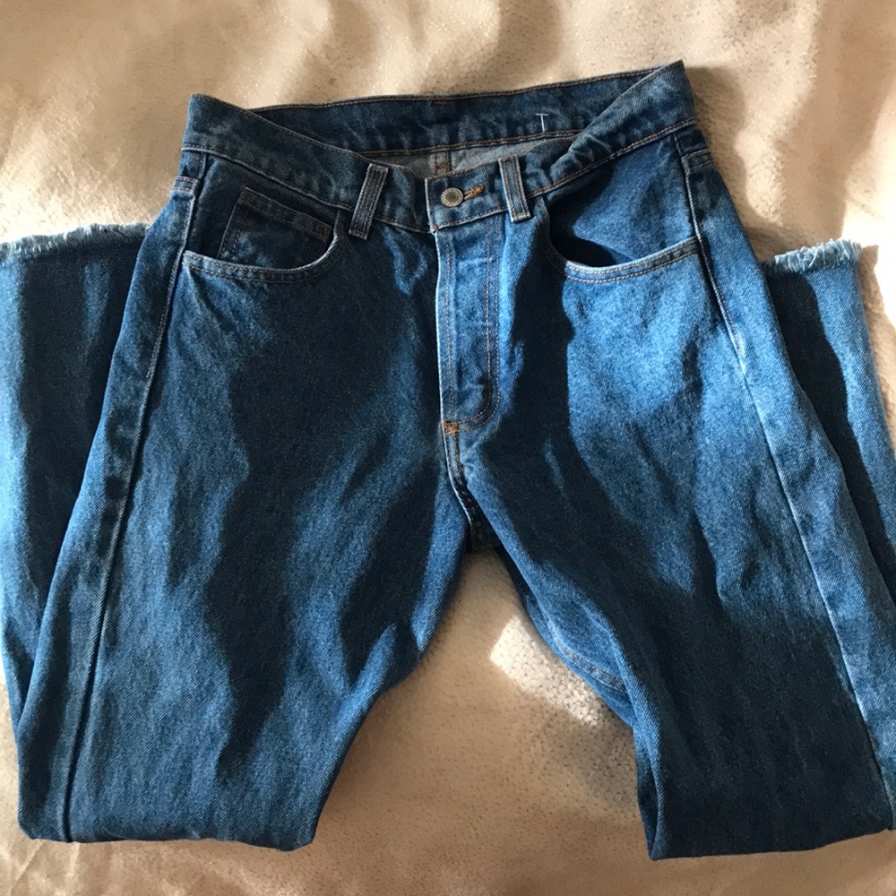 brandy mom jeans
